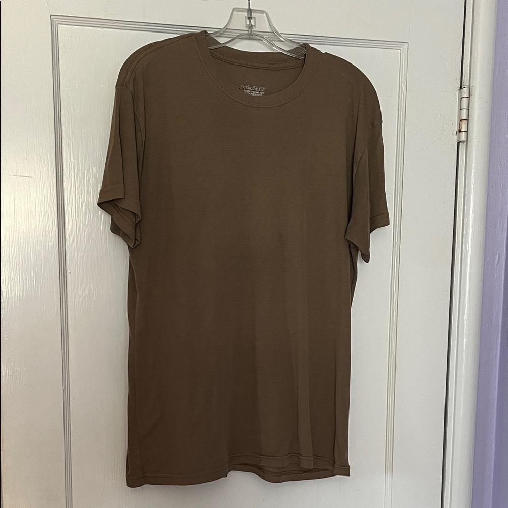 PolarMax Men's Classic Brown Short Sleeve Tee